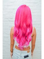 ヘアーエクステンド エフ 渋谷(f)&nbsp;ホットピンクロングスタイル