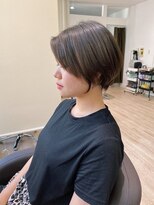 キートス(Kiitos)&nbsp;カットで大人かわいい】ひし形ハンサムショート