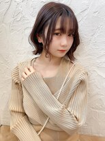 カモン(CAMON)&nbsp;CAMON.　甘めボブとチョコレートカラー♪