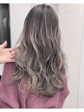 トゥルークリエイション 北千住(True Creation--) バレイヤージュ　グレージュ