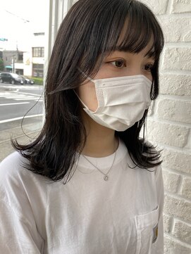 グリーン(green) 簡単スタイリング　ロブスタイル　bymisaki