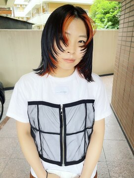 ボコカ(bococa) ワンレングス×ウルフ