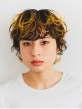 レガーレ(Legare) ２トーンカラーのソリッドウルフ[木村ショート]