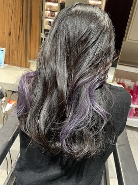 ニュートン(NEWTON) 【NEWTON×川島】インナーカラー×ラベンダー