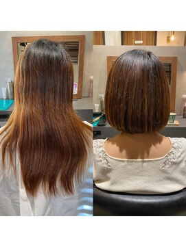 ソル(SOL by INFINI) SOL/小森/酸性ストレート×カット