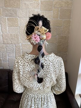 ヴァン カウンシル 川口店(VAN COUNCIL) 卒業式ヘアアレンジ ポニー編みおろし