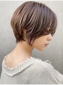 似合わせカット×小顔ショートボブ【瀧上丈司】