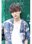 癖毛風スパイラルマッシュ