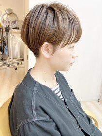 モリオ フロム ロンドン 成増店 【morio成増/ムラマツ】大人可愛いマッシュショートハイライト