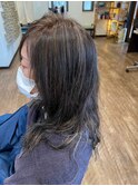 20代30代40代大人可愛いヨシンモリブルーブラック透明感