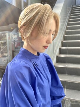 ヌード(NUDE) NUDE10代20代30代大人ショート耳だしショートマニッシュショート