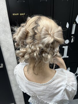 ティアム 渋谷店(Tiam shibuya) ヘアアレンジ/アレンジ/編み込み/アップ/シニオン