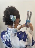 《RIN》ヘアセット×浴衣着付け