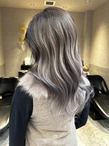 ロンド レア 天神大名店(Lond Le’a)&nbsp;ミルクティーベージュダブルカラーケアブリーチインナーカラー