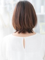 モッズヘア 越谷(mod's hair)&nbsp;■ミルクティーアッシュ段カットくびれボブ308★越谷30代40代!