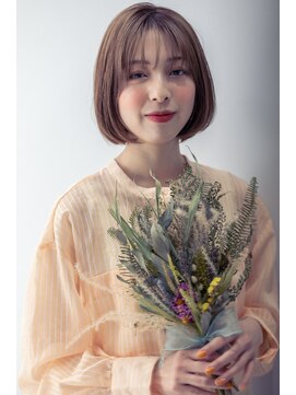 ブリング バイ スノードロップ 吉祥寺(BRING by Snowdrop) 黒髪/グレーベージュ/レイヤーロング/前髪パーマ/吉祥寺