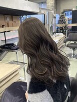 ゼスト 吉祥寺店(ZEST)&nbsp;籠倉：ブリーチなしダブルカラー/オリーブグレージュ/吉祥寺