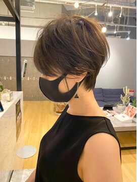 ジアン バイ ミルボン 西宮ガーデンズプラス(GIEN by milbon) ショートヘア/大人可愛い/前髪なし/20代30代40代