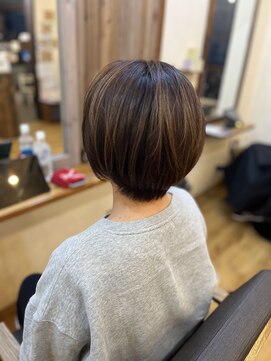 ヘアーアンドメイク モイ(hair&make Moi) ショートボブ