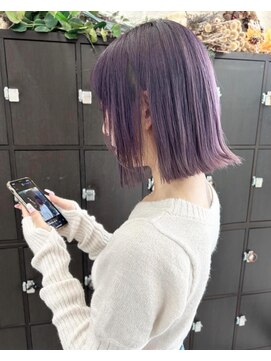 ユナイテッドビューティー 金沢(UNITED BEAUTY) 切りっぱなし/ブリーチカラー