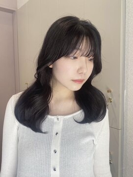 ヴォーグ 大曽根店(VOGUE) 韓国風くびれヘア/暗髪