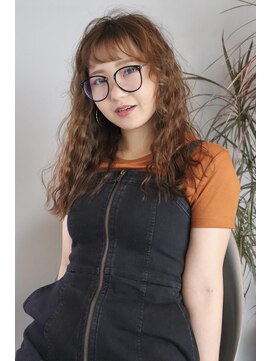 アヴァンティ ヘアーアンドスパ(avanti hair&spa) *くすみベージュ×ふわふわ波ウェーブ*