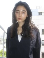 ポピンズ(poppins)&nbsp;黒髪ウェーブパーマ