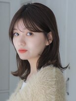 ガーデンヨコハマエスト(GARDEN YOKOHAMA est)&nbsp;イメチェン　前髪　こなれミディ　グレージュ　ブラウン