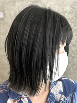 アヤラグランスパ 船橋店(AyaLA GRAN SPA) 【福田隆晃】ブルーブラック/イメチェン/こなれミディ