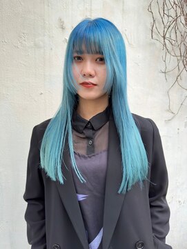 ピノ(pino.) 水色ハイトーンペールカラーケアブリーチ