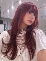 レディアル 渋谷(REDEAL)&nbsp;ワンホンヘア/韓国ヘア/ウルフ/前髪[レイヤーカット/渋谷]