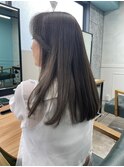 ベージュ/グレージュ/髪質改善/ミディアム/清澄白河/錦糸町