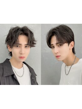 大好評プラン！【メンズカット+極上炭酸クリームヘッドスパ￥5400】メンズに大人気★【新宿】