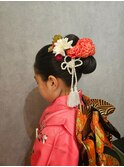 キッズヘアセット×和装　七五三/バースデーフォト/記念日#1