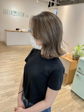 グリーンルームセカンド 結城店(GREEN ROOM. 2nd) 透明感カラー