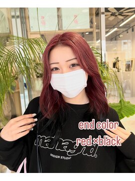 ユニークノベル 中央林間(unique novel) ★エンドカラー赤黒★