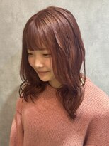 ヘアースペースブルームエア HAIR SPACE BLOOM Ea&nbsp;ピンクオレンジカラー