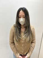 ヘアーライズ 池袋東口店(hair RISE)&nbsp;ハイライトバレイヤージュグラデーションブリーチハイレイヤー