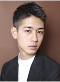 大人のソフトモヒカンスタイル