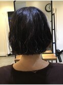 切りっぱなしボブ