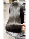 髪質改善ストレート