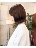 くびれヘア/アプリコットオレンジ/ハイライトカラー/栄k62