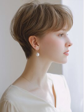 アルトリスト(Altruist Aging×HAIR&SPA) ☆イメチェンピンクベージュアンブレラカラー前髪クールショート