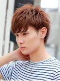 耳かけショート好印象ツーブロックあり