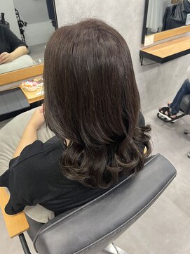 クラン 岡本(Chlan) 秋カラー　ナチュラルアッシュブラウン