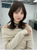 韓国風大人かわいいレイヤースタイル