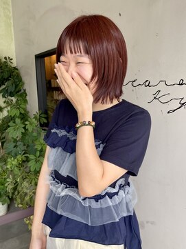 ロカリタ キョウト 千本丸太町店(ROCAReTA kyoto) レイヤーボブ