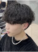 シャドウパーマニュアンスパーマ波巻きスパイラルパーマ名古屋栄