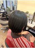 まとまりのいいショートボブ