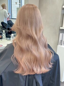 ベレーザ 渋谷神南(Beleza) 16809ブリーチ＆ダブルカラーミルクティーチョコレートブラウン